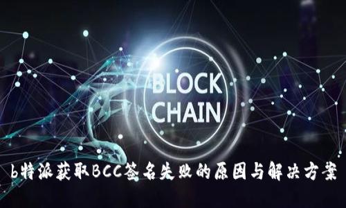 b特派获取BCC签名失败的原因与解决方案